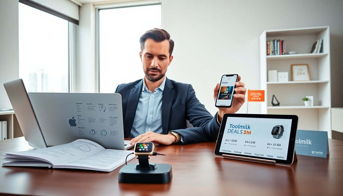 toolmilk deals smartwatch